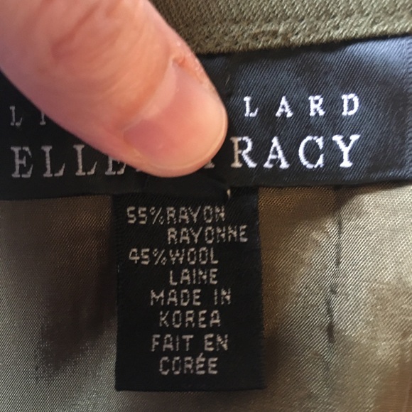 Ellen Tracy Green Skirt - Picture 6 of 6